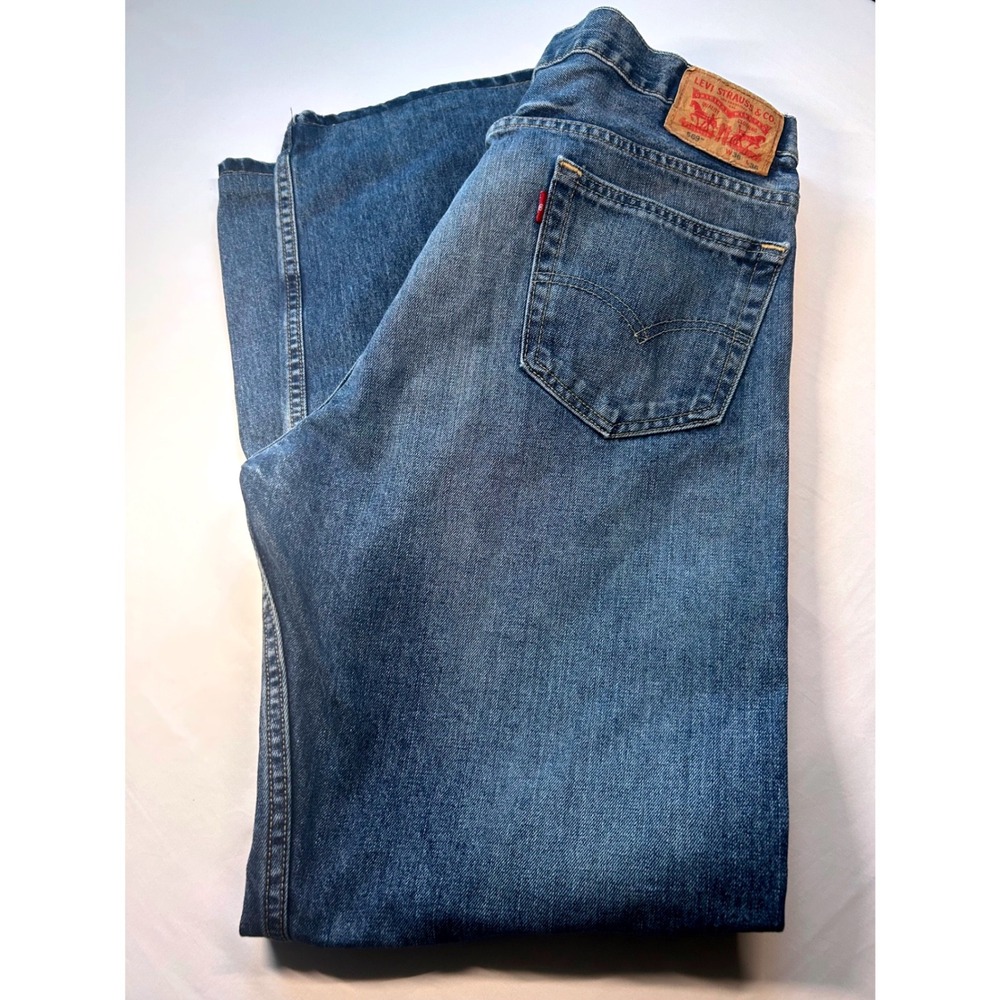 Levi's 569 Loose Straight Jeans Men 36x36 Blue Denim Classic 5-Pocket